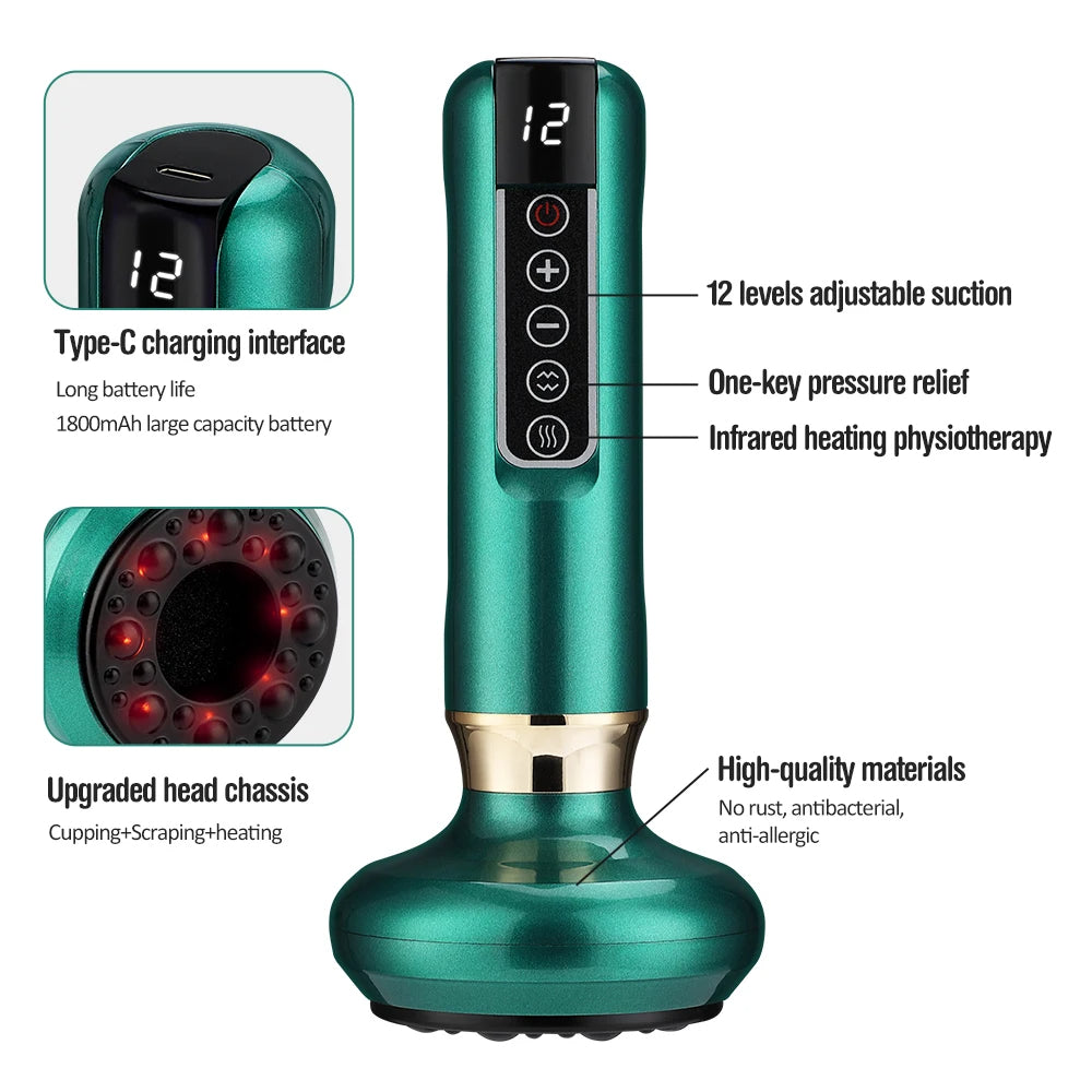 Intelligent Infrared Cupping Massager - My Store