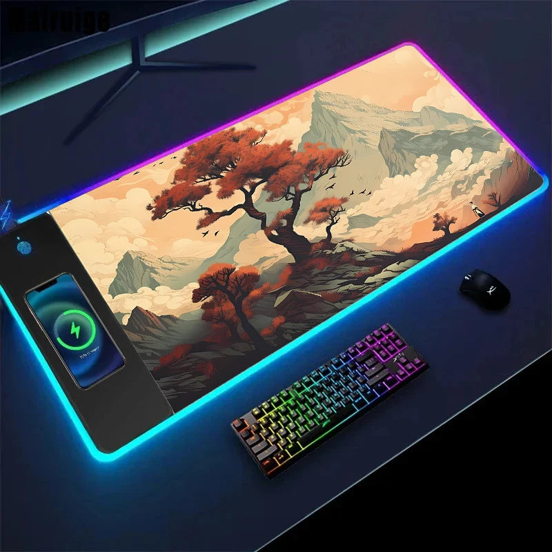 Wireless Charging Mouse Pad - My Store