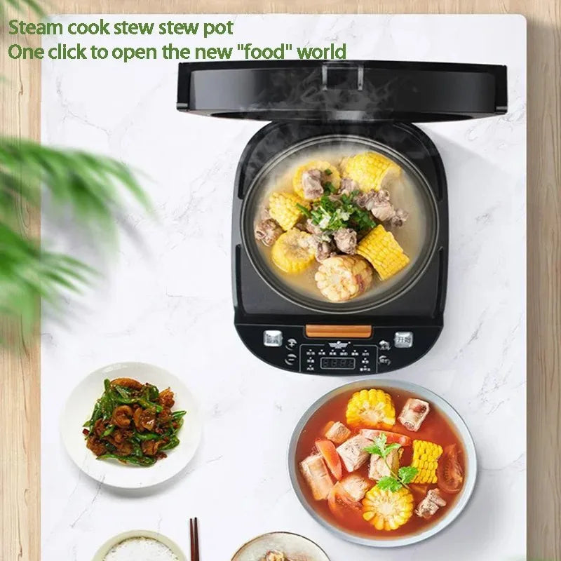 5L Household Rice Cooker Intelligent Appointment Timing Heating Rice Cooker High-fire Fast Cooking Multi-function Rice Cooker - My Store