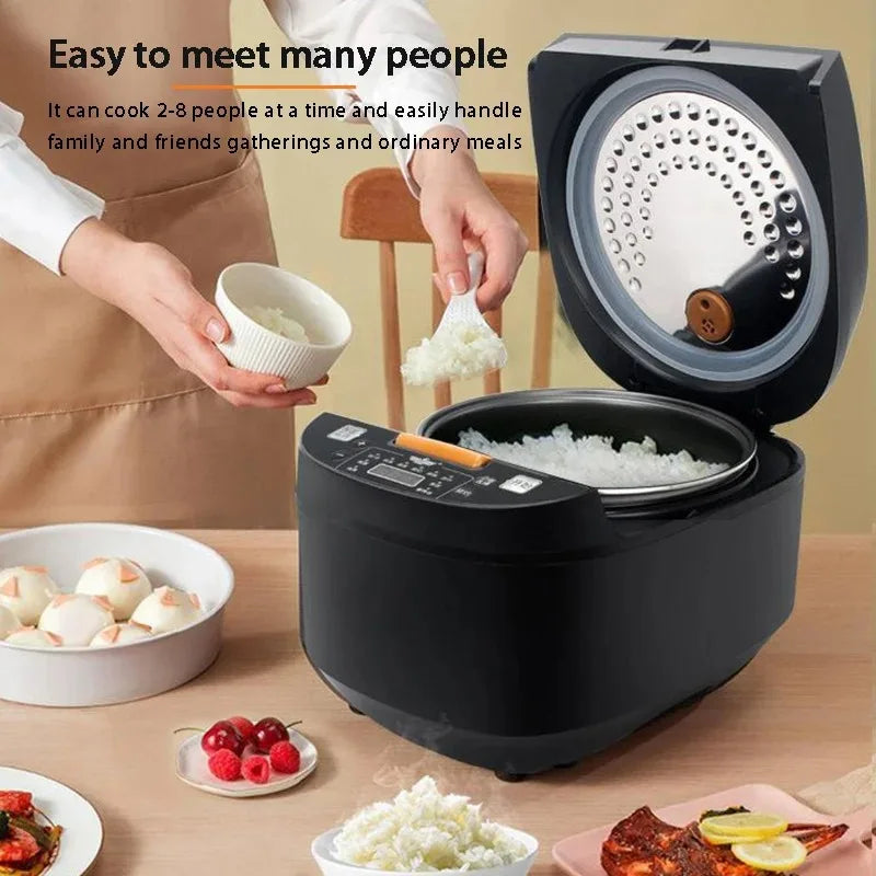 5L Household Rice Cooker Intelligent Appointment Timing Heating Rice Cooker High-fire Fast Cooking Multi-function Rice Cooker - My Store