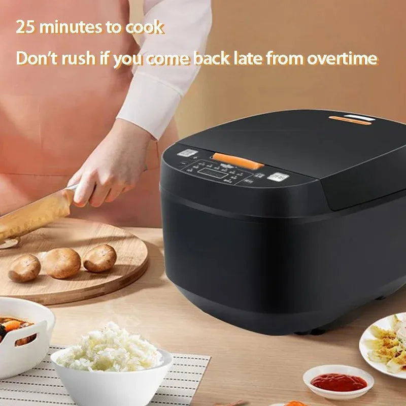 5L Household Rice Cooker Intelligent Appointment Timing Heating Rice Cooker High-fire Fast Cooking Multi-function Rice Cooker - My Store