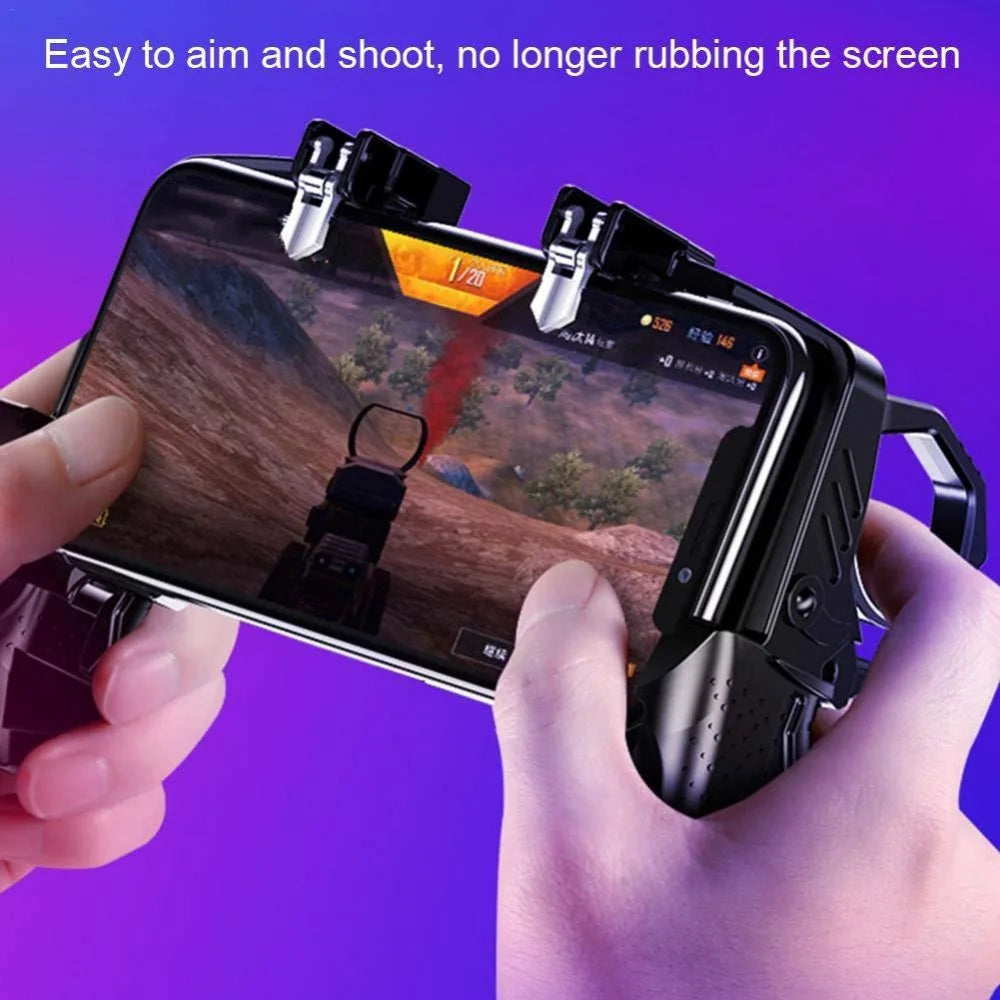 Trigger Free Fire PUBG Controller for Cell Phone Gamepad Joystick Android iPhone Control Mobile Game Pad Pugb Smartphone Command - My Store