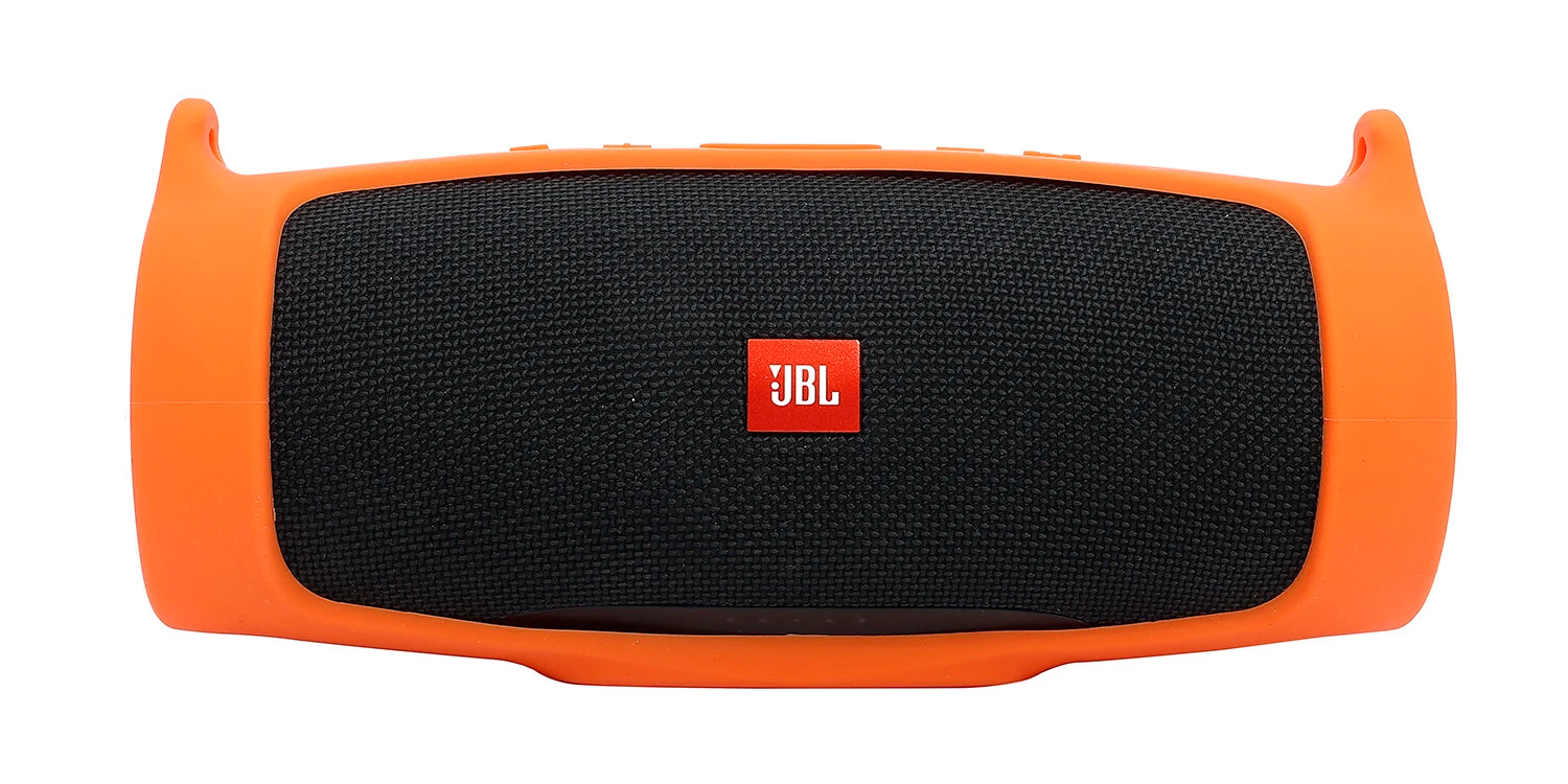 New Silicone Case Cover Skin With Strap Carabiner for JBL Charge 4 Portable Wireless Bluetooth Speaker - My Store