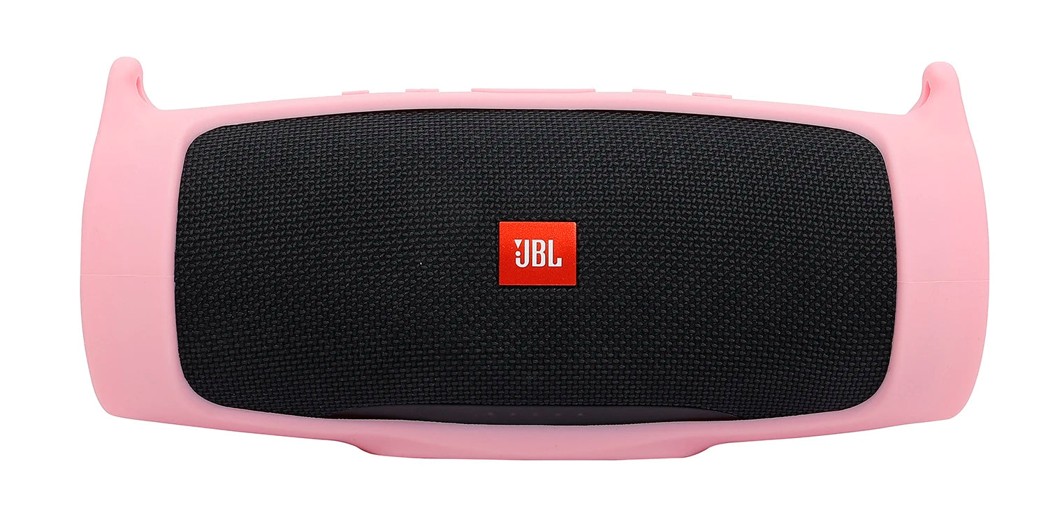 New Silicone Case Cover Skin With Strap Carabiner for JBL Charge 4 Portable Wireless Bluetooth Speaker - My Store