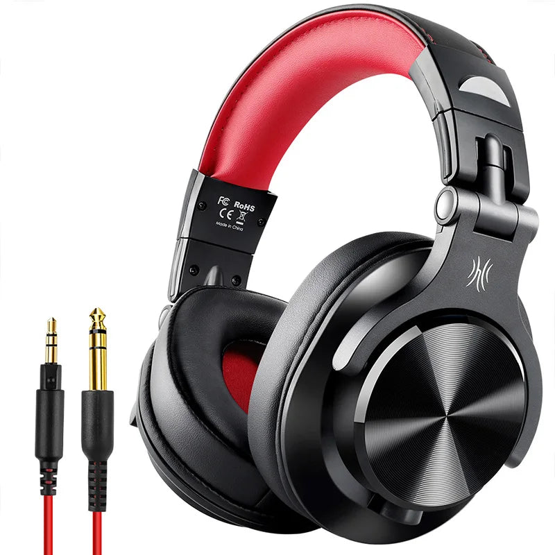 Oneodio A71 Wired Over Ear Headphone With Mic Studio DJ Headphones Professional Monitor Recording & Mixing Headset For Gaming - My Store