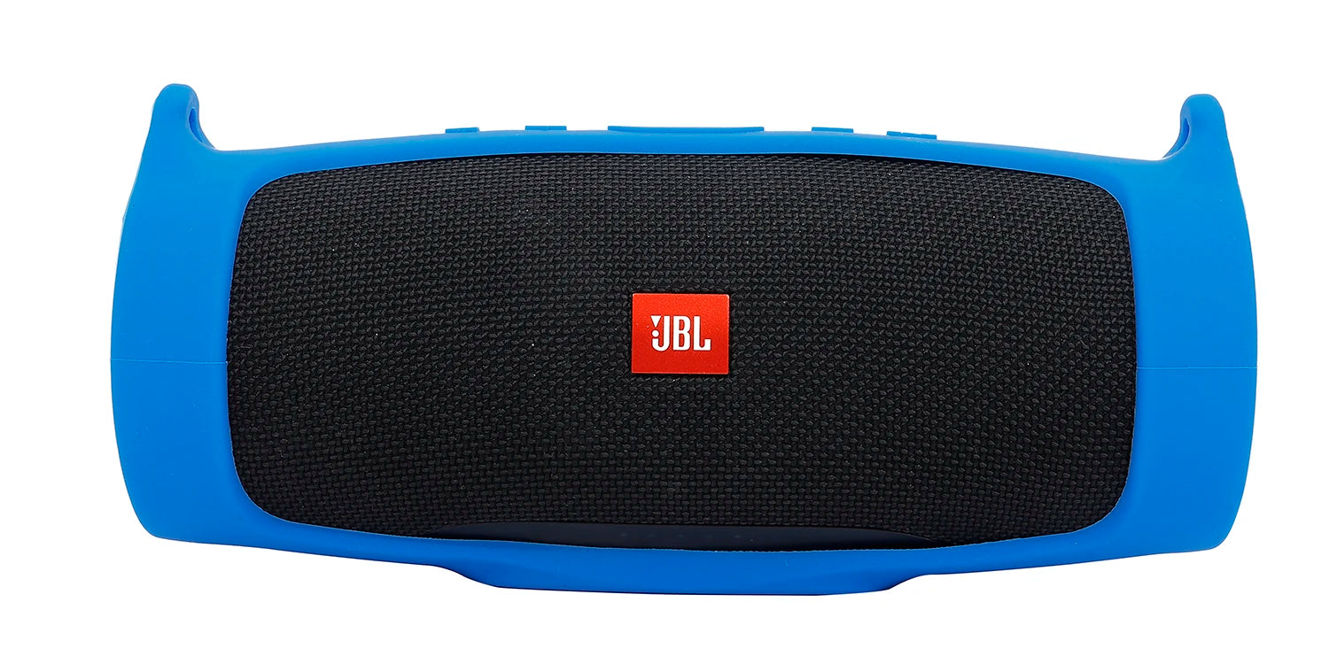 New Silicone Case Cover Skin With Strap Carabiner for JBL Charge 4 Portable Wireless Bluetooth Speaker - My Store