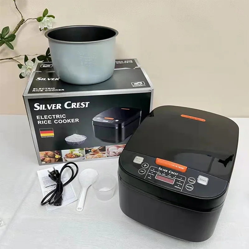 5L Household Rice Cooker Intelligent Appointment Timing Heating Rice Cooker High-fire Fast Cooking Multi-function Rice Cooker - My Store