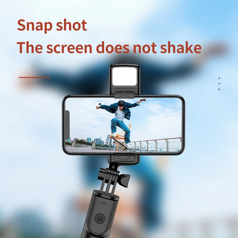 With Fill Light 360-Degree Rotation Wireless Bluetooth Selfie Stick Remote Shutter Tripod For iphone xiaomi huawei Phone Holder - My Store