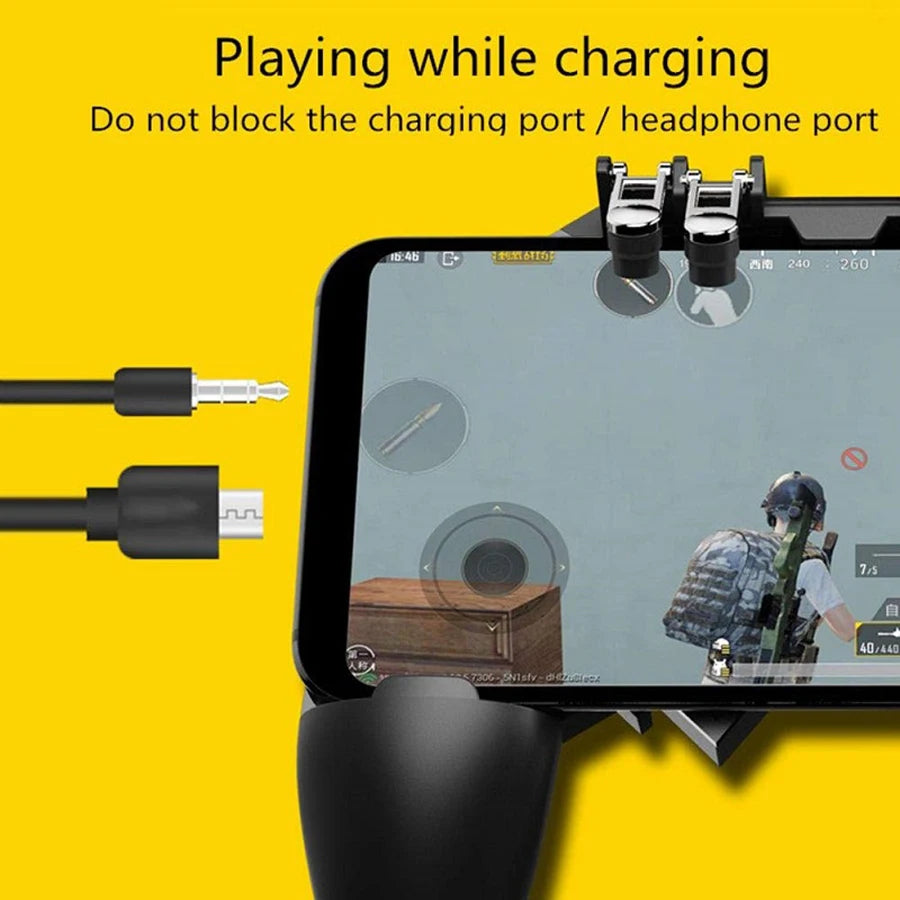 Trigger Free Fire PUBG Controller for Cell Phone Gamepad Joystick Android iPhone Control Mobile Game Pad Pugb Smartphone Command - My Store