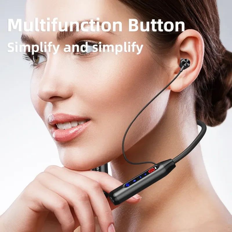 NEW 200Hours Playback Wireless Headphones Bluetooth Earphones Sports Waterproof Headset No Delay Earbuds For Apple Xiaomi Huawe - My Store