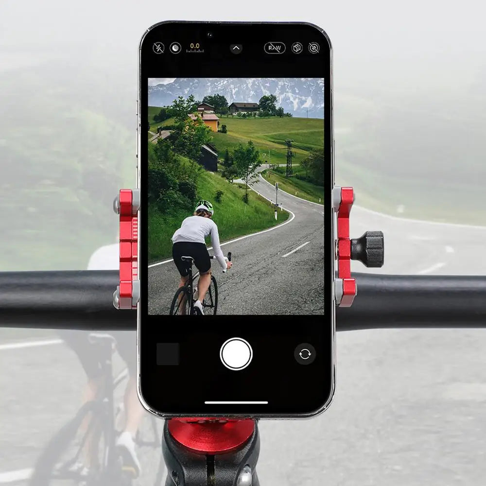 Bicycle Scooter Aluminum Alloy Mobile Phone Holder Mountain Bike Bracket Cell Phone Stand Cycling Accessories - My Store