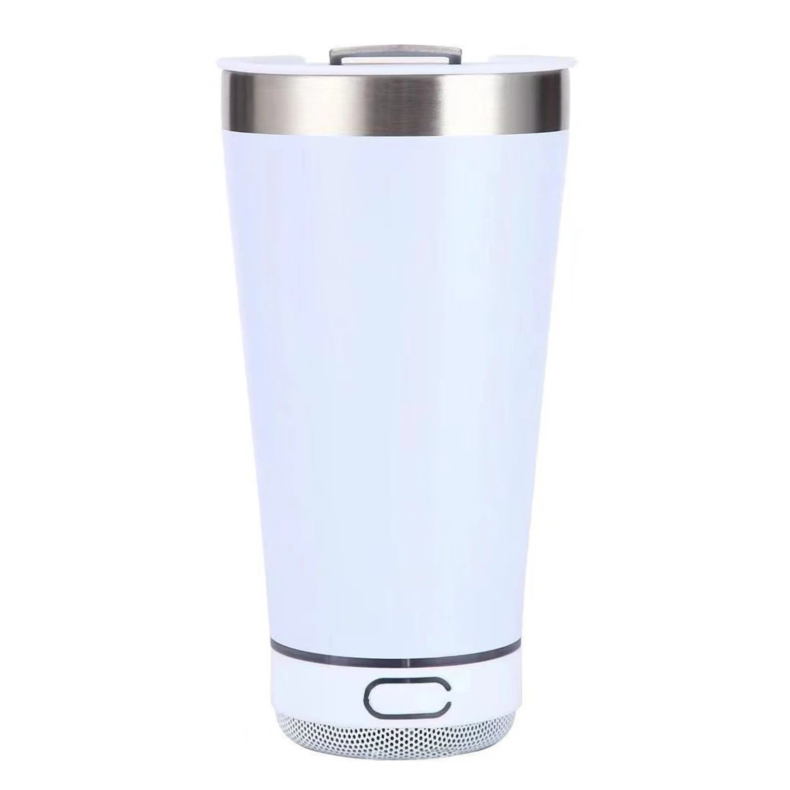 16oz Bluetooth Speaker Insulated Cup,Coffee Cups,Stainless Steel Beer Mug,Portable Outdoor Car Ice Cream Cup with Bottle Opener - My Store