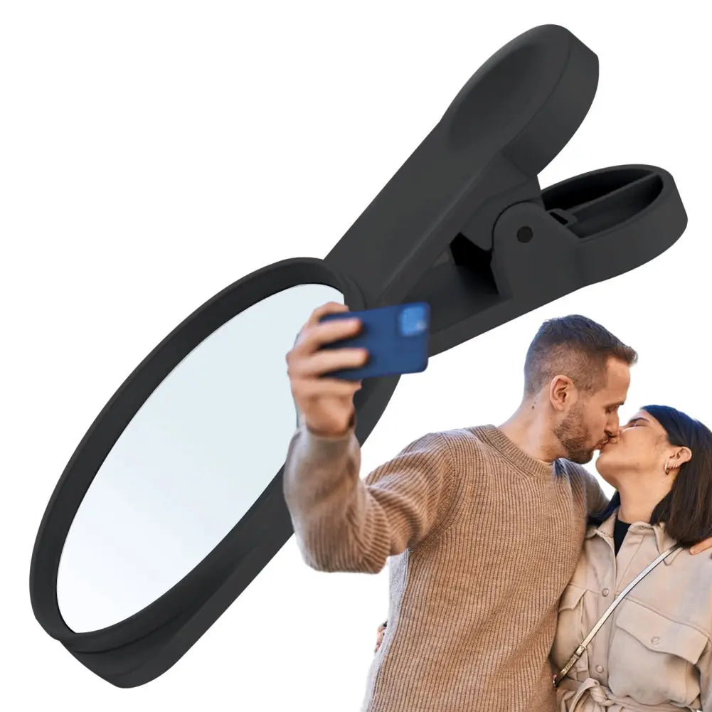 Smartphone Camera Mirror Reflection Clip Kit Selfie Artifact Reflection Outdoor Lens Mirror With Storage Bag Dustproof Cloth - My Store