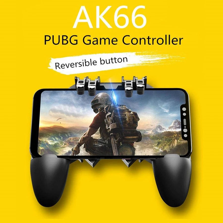 Trigger Free Fire PUBG Controller for Cell Phone Gamepad Joystick Android iPhone Control Mobile Game Pad Pugb Smartphone Command - My Store