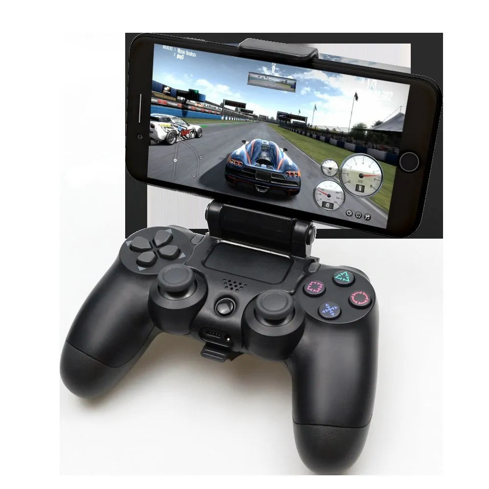 Mobile Cell Phone Stand For PS4 Controller Mount Hand Grip For PlayStation 4 Gamepad Accessories For Samsung S9 S8 Clip Holder - My Store