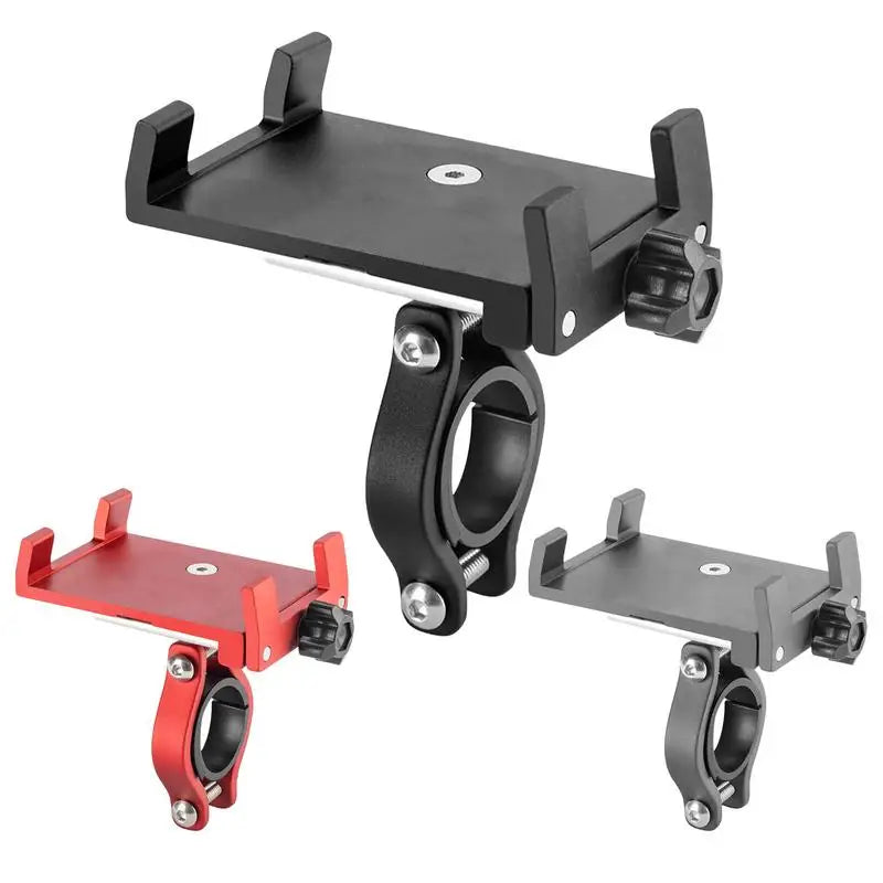 Bike Scooter Aluminum Alloy Mobile Phone Holder Mountain Bike Bracket Cell Phone Stand Cycling Accessories - My Store