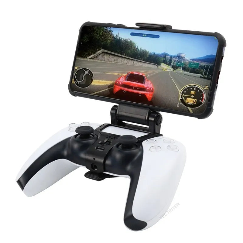 Mobile CellPhone Stand For PS5 Controller Holder Mount Hand Grip For PlayStation 5 Gamepad For Samsung S9 S8 Clip Bracket - My Store