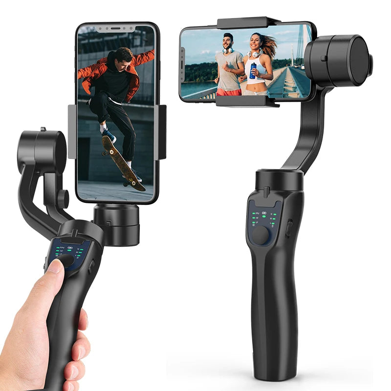 F8 Handheld 3-Axis Gimbal Phone Holder Anti Shake Video Record Stabilizer for Xiaomi iPhone Cellphone Smartphone - My Store