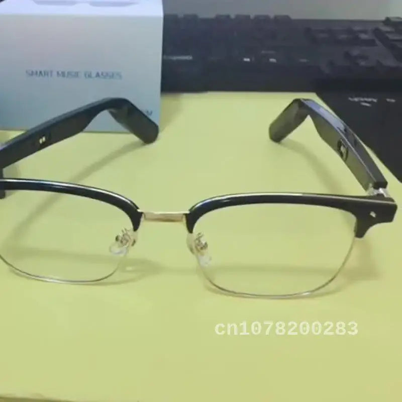 New Fashion Smart Glasses Fast Connection Wireless Bluetooth Music Glasses Anti-Blue Light Talking Smart Glasses - My Store