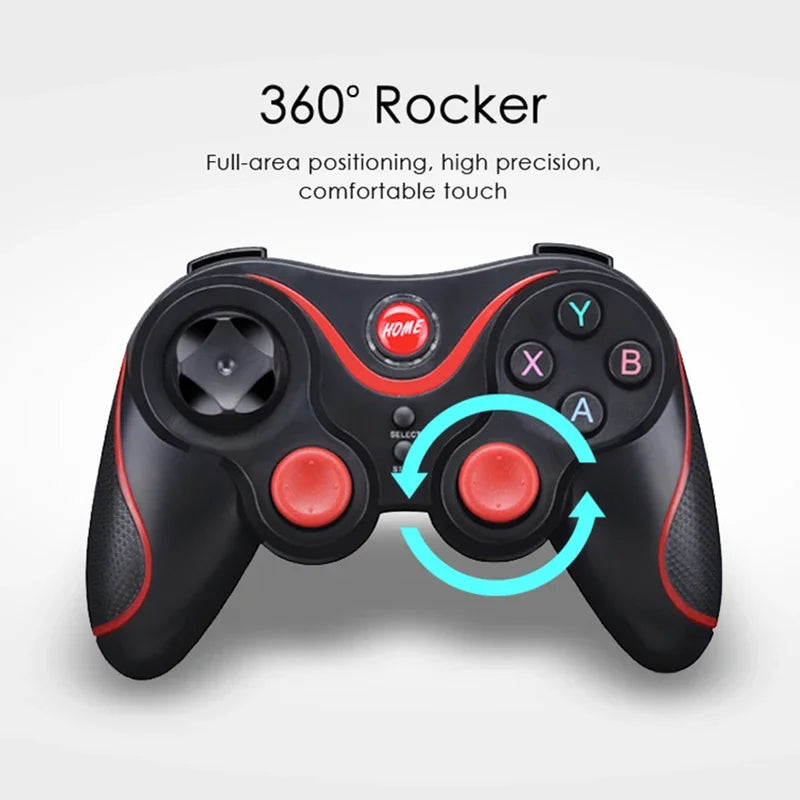 GAMINJA Wireless Bluetooth Controller For PC Mobile Phone TV BOX Computer Joystick For Tablet PC TV Gamepad Joypad Controller - My Store