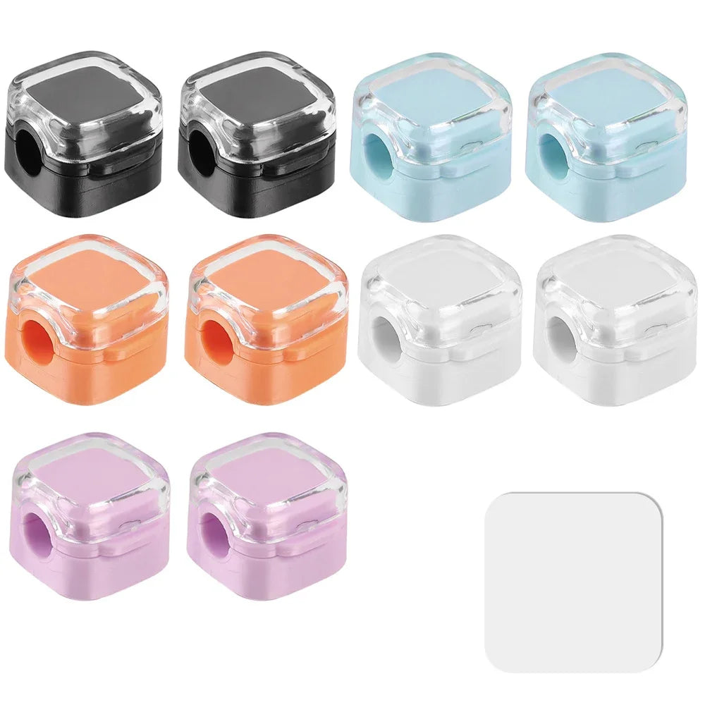 Magnetic Desk Cable Clips Wire Management Phone Charging Cable Keeper Strong Adhesive Wire Charger Holder Home Office Supplies - My Store