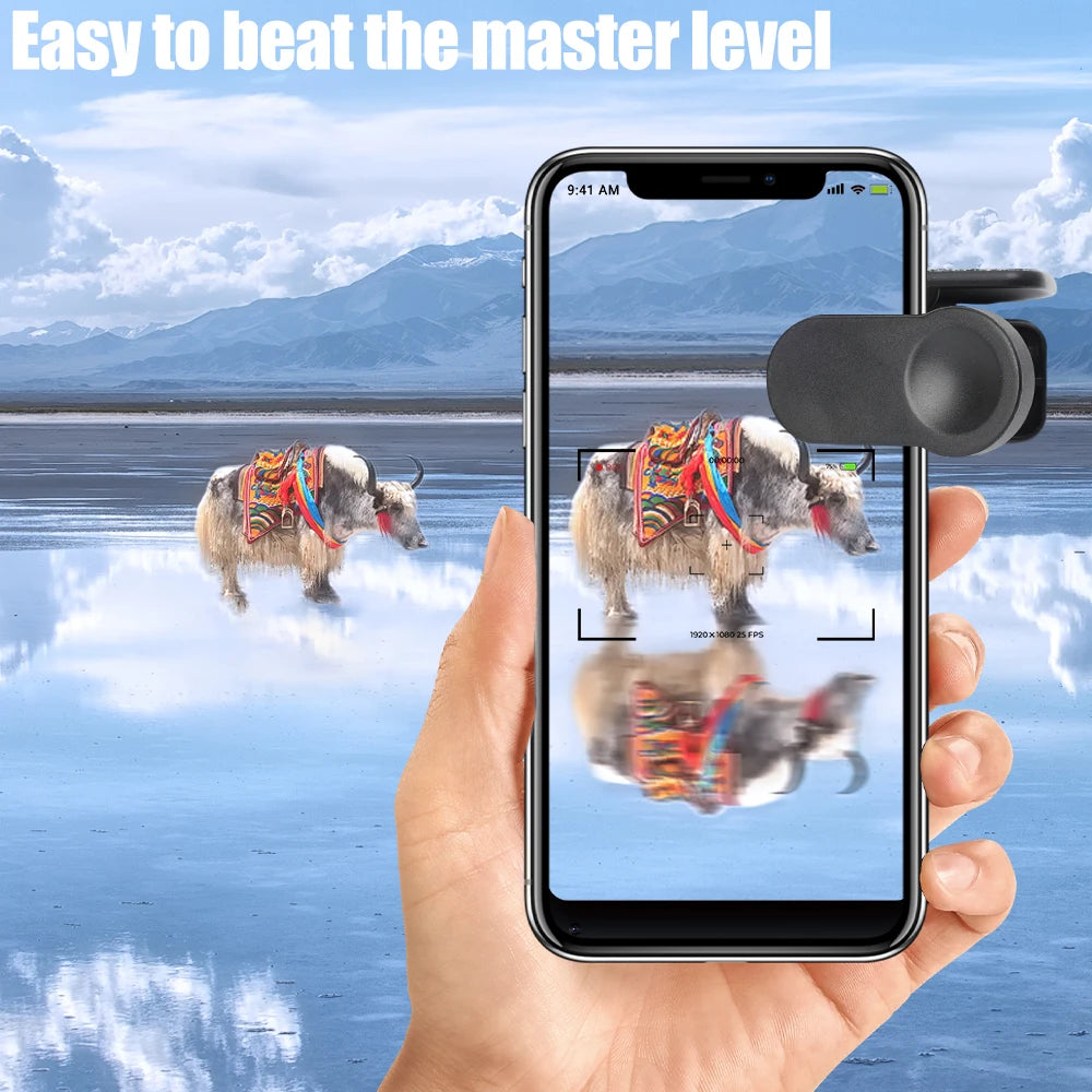 New Adjustable Smartphone Camera Mirror Reflection Clip Kit Camera Selfie Reflector Travel Phone Reflector Shooting Supplies - My Store