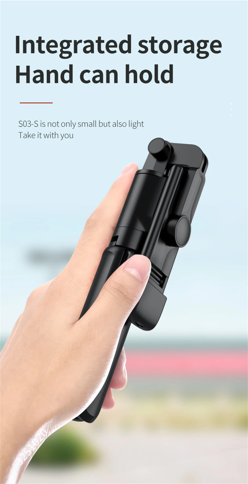 With Fill Light 360-Degree Rotation Wireless Bluetooth Selfie Stick Remote Shutter Tripod For iphone xiaomi huawei Phone Holder - My Store