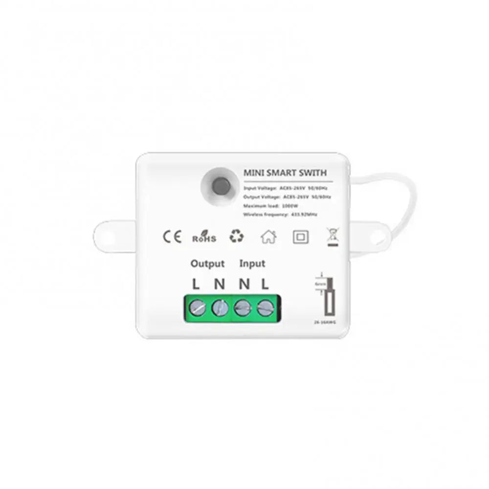 Controller Convenient And Efficient Stylish Design 433mhz Switch Enhance Home Security Reliable 433mhz Breaker Smart Automation - My Store