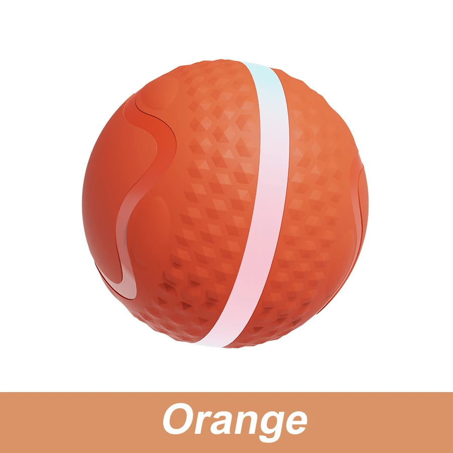 Smart Interactive Pet Dog Chew Toys Ball Electronic USB Rechargeable Luxury TPU Pet Dog Ball Toys