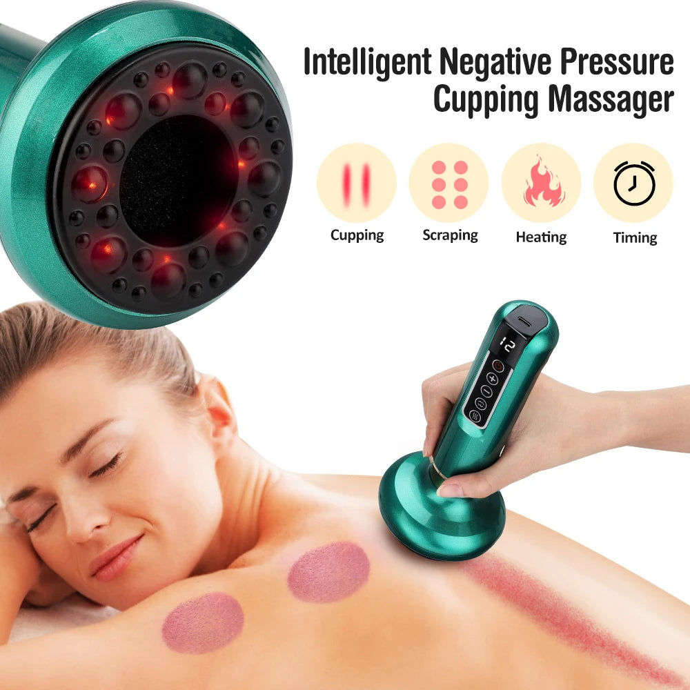 Intelligent Infrared Cupping Massager - My Store