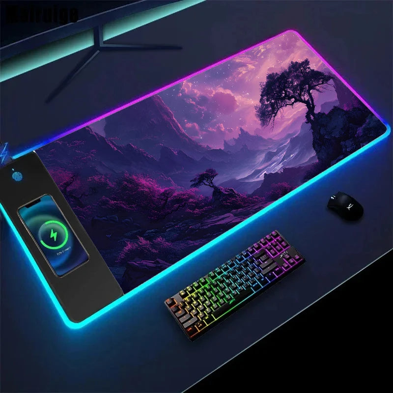 Wireless Charging Mouse Pad - My Store